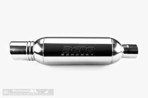 Aero Exhaust - Aero Exhaust - TurbineXL AT3040XL Performance Muffler 3" Inlet with 4" Tip (Moderate Sound) - Image 2