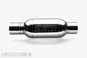 Aero Exhaust - Aero Exhaust - Turbine AT3535 Performance Muffler 3.5" Inside Diameter Necks (Aggressive Sound) - Image 2