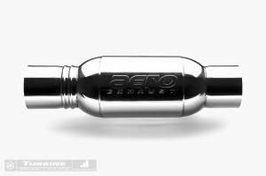 Aero Exhaust - Aero Exhaust - Turbine AT4040 Performance Muffler 4" Inside Diameter Necks (Aggressive Sound) - Image 2
