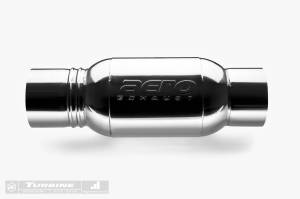 Aero Exhaust - Aero Exhaust - Turbine AT5050 Performance Muffler 5" Inside Diameter Necks (Aggressive Sound) - Image 2