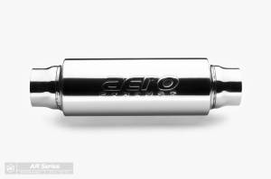 Aero Exhaust - Aero Exhaust Resonator - ar25 AR Series - 2.5" Inside Diameter Necks 4.0" Body Diameter - Image 2