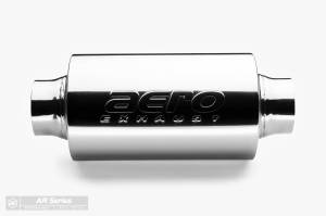 Aero Exhaust - Aero Exhaust Resonator - ar30 AR Series - 3.0" Inside Diameter Necks 6.0" Body Diameter - Image 2