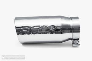 Aero Exhaust - Aero Exhaust - Stainless Tip - 5" Outlet 11.5" Overall Length Single Wall Rolled Edge Angle Cut - Polished - Image 2