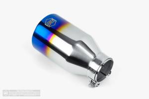 Aero Exhaust - Aero Exhaust - Blue Flame Tip - 4.0" Outlet 7.0" Overall Length Double Wall Straight Cut - Image 3
