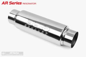 Aero Exhaust - Aero Exhaust Resonator - ar330 AR Series - 3.0" Inside Diameter Necks 4.0" Diameter Body - Image 1