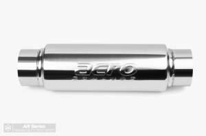 Aero Exhaust - Aero Exhaust Resonator - ar330 AR Series - 3.0" Inside Diameter Necks 4.0" Diameter Body - Image 2