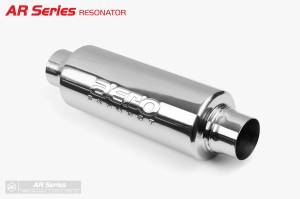 Aero Exhaust - Aero Exhaust Resonator - ar225 AR Series - 2.25" Inside Diameter Necks 4.0" Diameter Body - Image 1