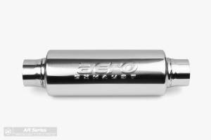 Aero Exhaust - Aero Exhaust Resonator - ar225 AR Series - 2.25" Inside Diameter Necks 4.0" Diameter Body - Image 2